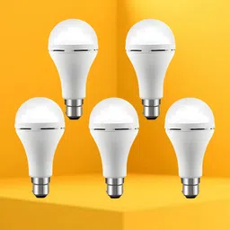 clairbell Emergency 15W Inverter LED Bulb with 1200mAh Rechargeable Battery Pack of 5 P32 4 hrs Bulb Emergency Light-picture-20