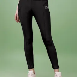 Solid Women Black Tights-image-96