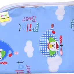 kwitchy Nappy Changing Mat Waterproof Bed Protector Dry Sheet (0-6 Months) standard Crib image 2