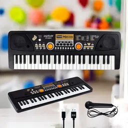 49-Keys Musical Piano with Mic for Kids Analog Portable Keyboard for Kids_A373-image-77