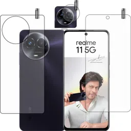 BOMGUARD Front and Back Tempered Glass for REALME 11 5G with camera lens protector-picture-11