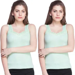dollar missy Women Green Camisole image 1