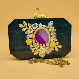 nsh Party Green Clutch-picture-16