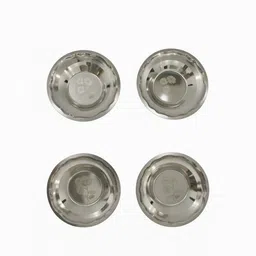 smde stainless steel halwa plate/small dishes Half Plate 4PCS Quarter Plate-picture-11