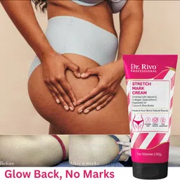 dr.rivo professional Stretch Marks Removal Cream, Reduce Scar Before & After Pregnancy For Women Intimate Cream image 1