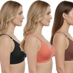 perfect choice Women Full Coverage Non Padded Bra image 3