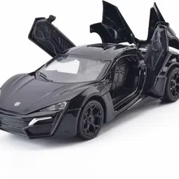 galactic 1:32 Lykan Hypersport Best Diecast Metal Pullback Frictin powr Toy car for Kids Best Gifts Toys for Kids Boys - Lykan Hypersport (FF 7) ( Available 1 Design Sending) (Multicolor, Pack of: 1) image 2