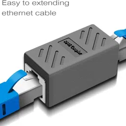 TAAPSEE 10Pack RJ45 Jointer Coupler for Cat7/Cat6/Cat5e/cat5 Ethernet Extender Connector Lan Adapter image 4