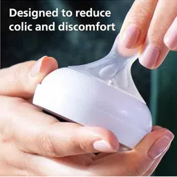 philips avent 0 Month+|Natural Response Teat|BPA Free|SCY961/02 |Flow 1 Teat| New Born Flow Nipple image 3