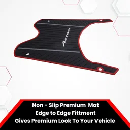 exariogadget Multi ashable Scooty footmat mat Compatible for Activa 6G Honda Activa 6G Two Wheeler Mat image 4