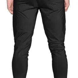 avolt Pack of 2 Men Solid Black, Grey Track Pants image 2