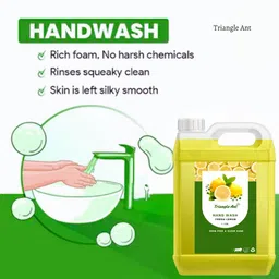 triangle ant Refreshing Lemon, Touch of Lotion Foaming Hand Wash Hand Wash image 2