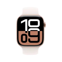 Apple Fluoroelastomer Sport Band for Apple (44mm / 45mm / 46mm / 49mm, M / L) (Durable & Strong, Light Blush) image 3