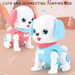 adc enterprises Cute Musical Puppy Toy | Fun Interactive Robot Dog for Toddler Learning image 3