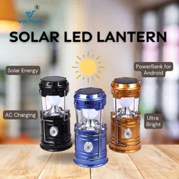 viktop Multicolor Plastic Hanging Lantern image 1