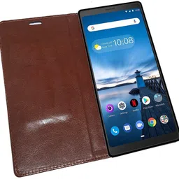realtech Flip Cover for Lenovo Tab V7 6.9 inch image 3