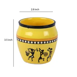 cdi 150 ML Yellow Ceramic (Set of 6) Kullar image 3