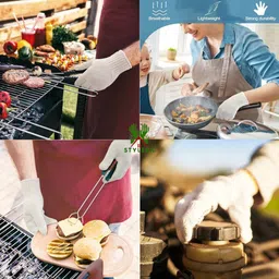 stylera Soft Cotton Knitted Winter Normal Safety Hand Work Gloves Reusable Washable SyntheticSafety Gloves image 4