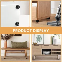 voldot Self Adhesive Swivel Caster Wheels For Furniture Swivel Furniture Caster image 2