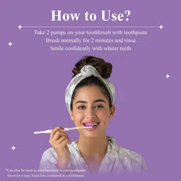 fezora Purple Teeth Whitening Serum & Purple Toothpaste Serum & Purple Corrector (30ML) Teeth Whitening Liquid image 3