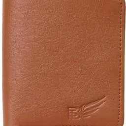 fly boyz Men Casual, Formal, Travel, Trendy Tan Artificial Leather Wallet image 4