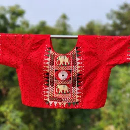 bong butiq Round Neck Women Blouse-picture-20