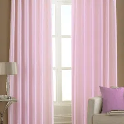 213 cm (7 ft) Door Polyester Curtain (Pack Of 2)-image-1