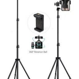 SHUDAUSHI 6.9" feet (210cm) Metal strong mobile phone tripod/camera stand Monopod Kit, Tripod, Tripod Kit, Tripod Ball Head-picture-12
