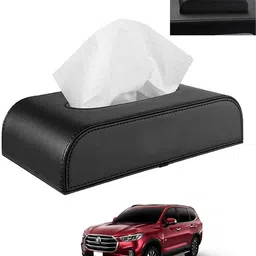 maties Leathrite New Design Black D-Shape Tissue Holder For-Gloster MG 2023 Vehicle Tissue Dispenser-picture-18