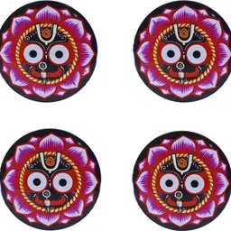 Divine Jagannath Fridge Magnet | Metal Religious | Puri Dham Souvenir Fridge Magnet Pack of 4-image-73