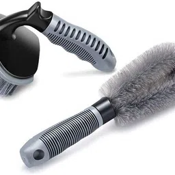 2 Pcs Steel and Alloy Wheel Cleaning Brush Tire Brush Washing Tool 80 g Wheel Tire Cleaner-image-58