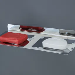 gloxy Wall Mounted Soap Dish Holder Stainless Steel For Bathroom Stainless Steel Toilet Paper Holder-picture-24