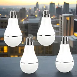 sacro Charging Bulb 9W LED 1200mAh battery 4 hrs emergency light Pack of 3 bulbDC341 4 hrs Bulb Emergency Light-picture-25