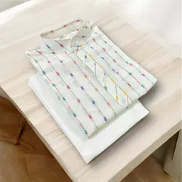 ary collection Men Cotton Blend Kurta Pyjama Set-picture-42