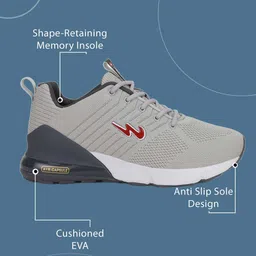 campus MIKE (N) Men's Sports Shoes | Memory Insole with Air Capsule Brilliance |Lace-Up Running Shoes For Men image 3