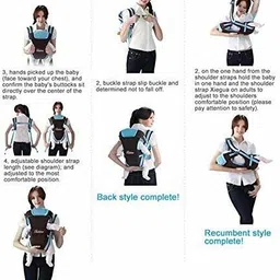 kripastar BABY CARRIER SKY BLUE- 1 Baby Cuddler image 5