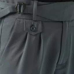 arbia funki Men Regular Fit Blue Polyester Trousers image 5