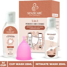 senzicare Medium Reusable Menstrual Cup-picture-25