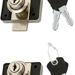 plus point 23mm Multipurpose Drawer Lock SSD Finish for Cupboards & Drawers Lock-picture-24