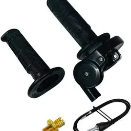 auto trends Motorcycle Twist Domino Quick Throttle Grip With Cable Handlebar Grips Handle Bar Grip For Universal For Bike Universal For Bike image 2
