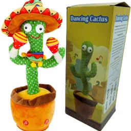 mr bhoot Dancing Cactus Plush Toy|Dancing Talking Cactus Toy For Baby,Kids,Girls With Light,Music,Talk Back,Mimicking,Recording|Dancing Talking Cactus Plush Toy|120 Song & Recording Your Voice & Repeat What You Say Talk Back-picture-19