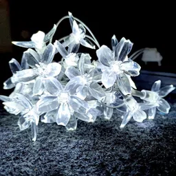 nisco 20 LEDs 4 m White Steady Flower Rice Lights-picture-27