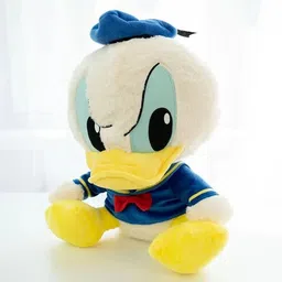 cherubs Donald Duck Plush Toy Cute Cartoon Soft Toy | Huggable Doll for Kids Girls Gift - 35 cm-picture-44