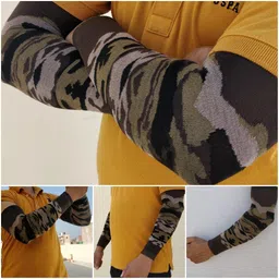 queery Cotton Arm Sleeve For Men & Women image 2