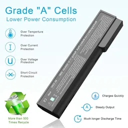 TechSio ProBook 6360b 6460b 6465b 6470b 6 Cell Laptop Battery image 4