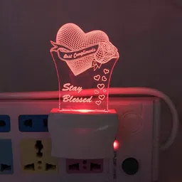 red robin Step Light Wall Lamp With Bulb image 5