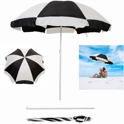 bluebuds 36in/6ft Outdoor Garden Big Size Umbrella Without Stand For Hotel,Restaurants Umbrella-picture-27