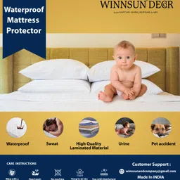 winnsun Polyester King Bed Cover image 4