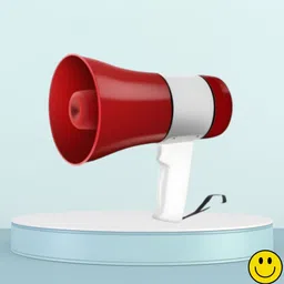 sacro Handheld Megaphone with Siren, Microphone & Rechargeable for Outdoor EventsA427 Megaphone Portable Megaphone Siren Loudspeaker Function &Long Battery BackupQ427 Outdoor PA System-picture-17