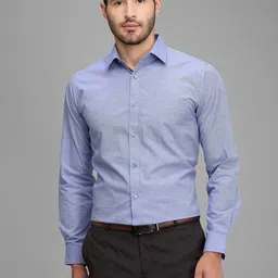 raymond Men Slim Fit Solid Formal Shirt-picture-15